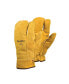 ფოტო #2 პროდუქტის Men's Three Finger Split Leather Mitten Gloves