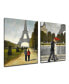 'Romantic Walk I/II' 2 Piece France Canvas Wall Art Set - фото #2