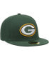 Фото #5 товара Men's Green Green Bay Packers Omaha 59FIFTY Fitted Hat