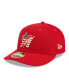 ფოტო #4 პროდუქტის Men's Red Miami Marlins 2023 Fourth of July Low Profile 59FIFTY Fitted Hat