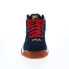 Фото #3 товара Fila MB 1VB90141-424 Mens Blue Suede Athletic Basketball Shoes