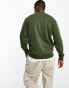 Napapijri Box chest logo sweatshirt in khaki