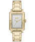 ფოტო #1 პროდუქტის Women's City Rivet Three-Hand Gold-Tone Stainless Steel Watch 29mm