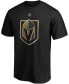 Фото #2 товара Men's William Karlsson Black Vegas Golden Knights Authentic Stack Player Name and Number T-shirt