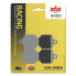 Фото #1 товара SBS Dual Hi-Tech Racing 843DC Carbon Organic Brake Pads