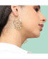 ფოტო #2 პროდუქტის Women's Gold Regal Drop Earrings