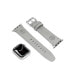 Фото #3 товара Unisex Ashby Gray Genuine Leather Universal Smart Watch Strap 20mm