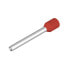 Фото #1 товара Weidmüller H1,5/24 R - Wire end sleeve - Red - 0.189 g - 500 pc(s)