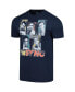 Фото #3 товара Men's Navy NSYNC Sparkly Boxes T-shirt