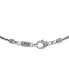 ფოტო #2 პროდუქტის EFFY® Diamond Heart Cluster 18" Pendant Necklace (1/5 ct. t.w.) in Sterling Silver & 18k Gold