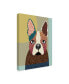 Фото #2 товара Lanre Adefioye 'Boston Terrier' Canvas Art - 14" x 19"