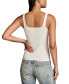 Фото #2 товара Women's Seamless Square Neck Tank Top