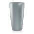 Rondo Premium 40 Blumentopf LEC Komplettset Metallic-Silber Hhe 75 cm Polypropylen-Materialien