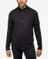 ფოტო #1 პროდუქტის Men's Button Up Stand Collar Ribbed Knit Cardigan Sweater