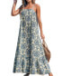 Фото #1 товара Платье пляжное с принтом CUPSHE в макси-стиле