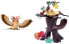 SCHLEICH 70789 Fairy on Glitter Owl, for Children from 5-12 Years, Bayala Toy Figure & 70592 Flower Dragon and Child, for Children from 5-12 Years, Bayala Toy Figure