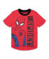 Toddler Boys Spider-Man Graphic T-Shirt and Shorts Outfit Set to