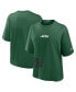 Women's Green New York Jets Boxy T-Shirt