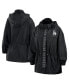 ფოტო #1 პროდუქტის Women's Black Philadelphia Phillies Full-Zip Windbreaker Hoodie Jacket