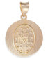ფოტო #2 პროდუქტის Miraculous Medal Pendant in 14k Yellow Gold