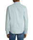 Фото #2 товара Scotch & Soda 153415 Men's Striped Regular-Fit Button-Down Shirt Aqua Sz. XL