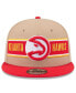 Фото #4 товара Men's Tan/Red Atlanta Hawks 2024 NBA Draft 9FIFTY Snapback Hat