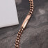 Gold-plated steel bracelet for men Catene SATX14