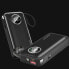Фото #3 товара Внешний аккумулятор 10000mAh USB-A USB-C с кабелем iPhone Lightning и USB-C DUDAO черного цвета