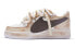 Фото #2 товара Кроссовки Nike Air Force 1 Low Custom White Brown