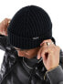 Sean John script flag beanie in black