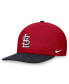 ფოტო #3 პროდუქტის Men's Red/Navy St. Louis Cardinals Evergreen Two-Tone Snapback Hat