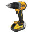 DeWALT Akku-Schlagbohrschrauber DCD805H2T 18V mit 2x 5,0 Powerstack Akkus +Lader