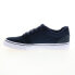DC Anvil 303190-DNW Mens Blue Suede Lace Up Skate Inspired Sneakers Shoes
