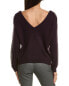 Elie Tahari Wool & Cashmere-Blend Sweater Women's Purple Xs
