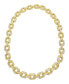 Фото #1 товара ADORNIA 18" Link Chain 14K Gold Plated Crystal Necklace