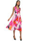 Фото #6 товара Women's Multicolored Pleated-Skirt Dress