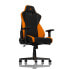 Nitro Concepts S300 - PC gaming chair - 135 kg - Nylon - Black - Stainless steel - Black - Orange