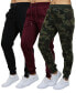 Women's Loose-Fit Fleece Jogger Sweatpants-3 Pack