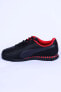 308067-01 Ferrrari Roma Via Deri Rahat Taban Siyah-kırmızı Günlük Erkek Spor Ayakkabı