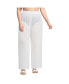 ფოტო #1 პროდუქტის Plus Size Sheer Over d Swim Cover-up Pants