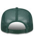 Фото #3 товара Men's White, Green Green Bay Packers Banger 9FIFTY Trucker Snapback Hat