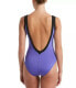 Фото #2 товара Nike 260688 Women's Sport Mesh High-Neck One-Piece Swimsuit Size Small