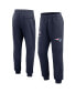 ფოტო #1 პროდუქტის Men's Navy New England Patriots 2023 Sideline Club Jogger Pants