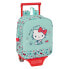 Фото #1 товара Школьный рюкзак с колесиками Hello Kitty Sea lovers бирюзовый 22 x 27 x 10 cm