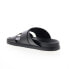 Фото #12 товара Bruno Magli Sicily MB2SICA6 Mens Black Leather Slip On Slides Sandals Shoes