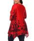 ფოტო #2 პროდუქტის Plus Size Yanette Tunic Top