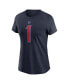 Women's Stefon Diggs Navy Houston Texans Player Name Number T-Shirt