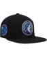 Фото #1 товара Men's Black Minnesota Timberwolves Side Core 2.0 Snapback Hat