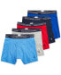 ფოტო #1 პროდუქტის Men's 5-Pack Classic Cotton Boxer Briefs