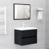 Фото #3 товара Комплект мебели для ванной vidaXL Badezimmerset 2er Set AW621